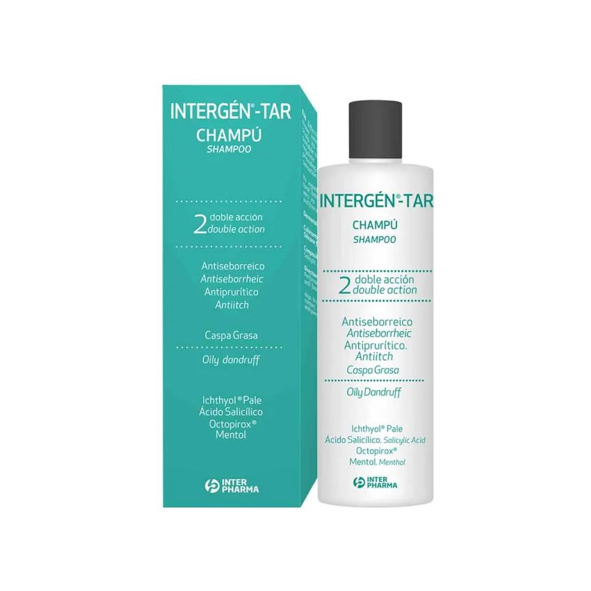 Intergén Shampooing Anti-Séborrhéique Et Antipelliculaire Au Goudron