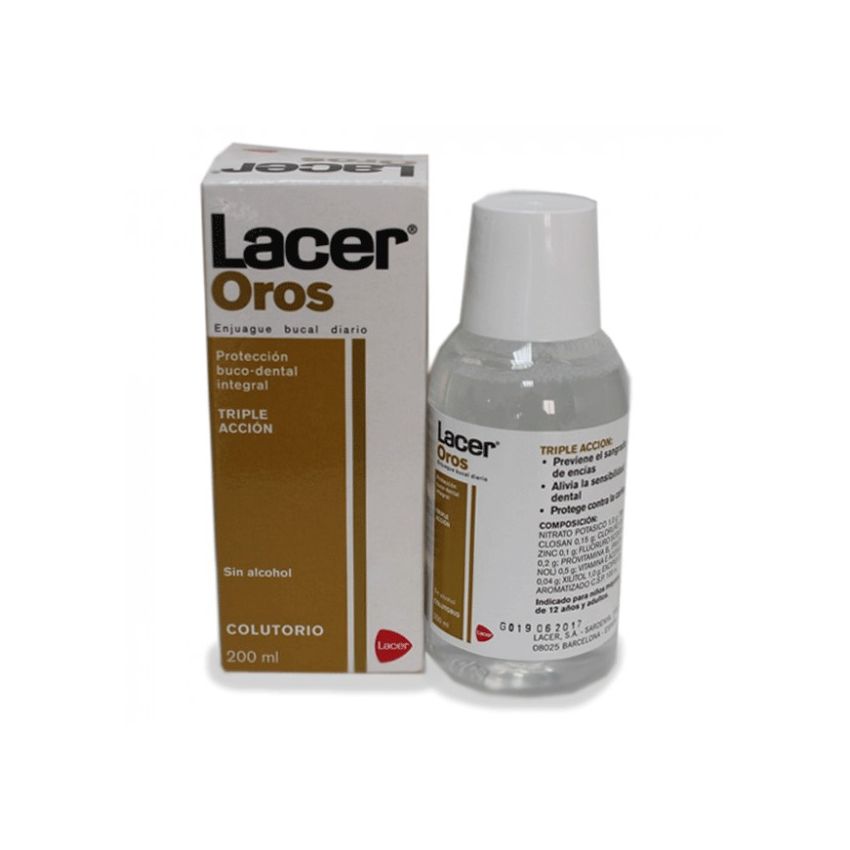 Bain De Bouche Lacer Oros 200Ml