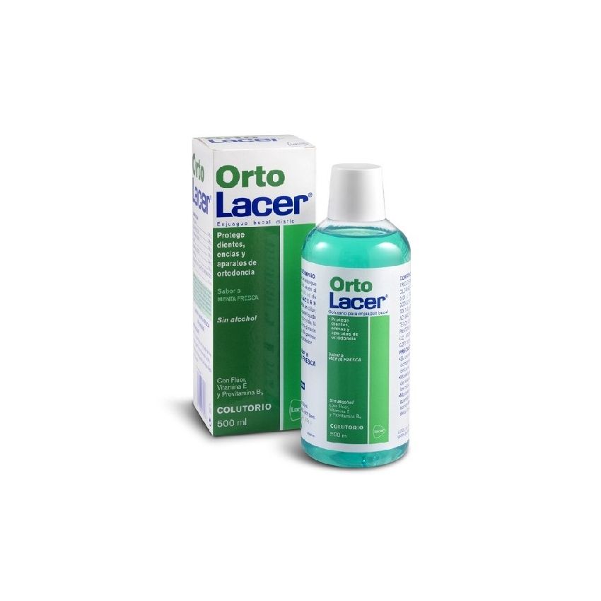 Ortolacer Colutorio Sabor Menta 500Ml