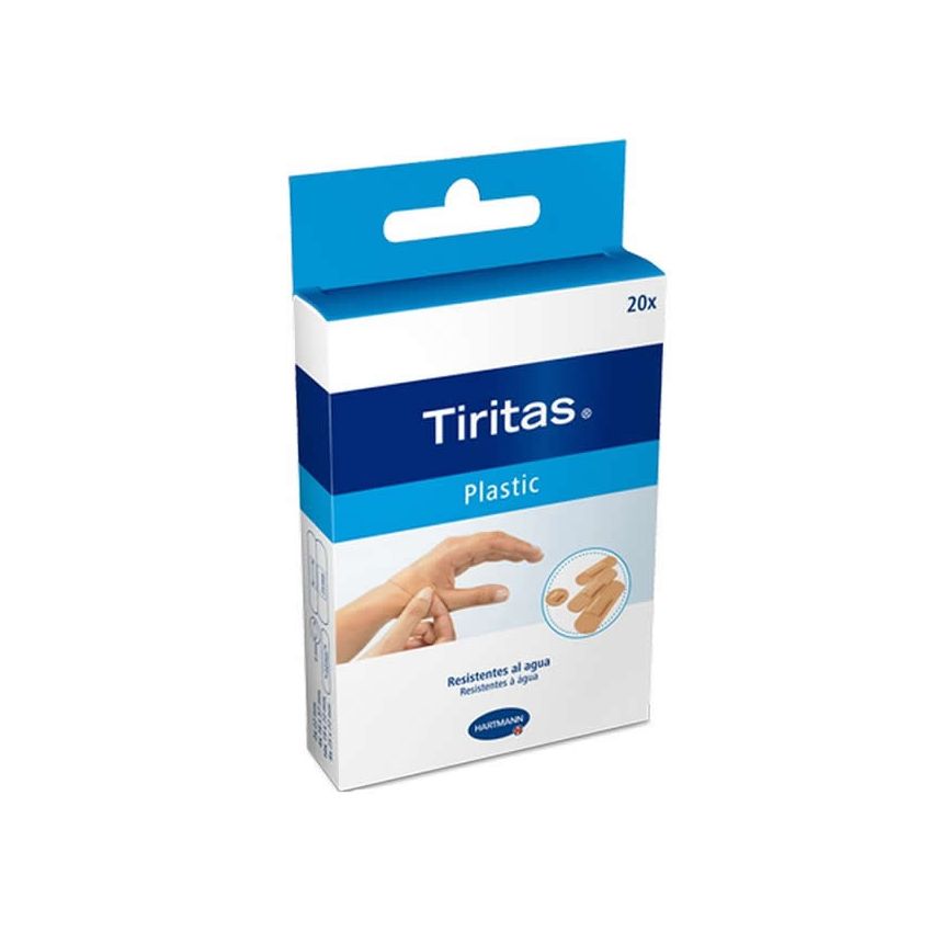 Hartmann Plastic Tiritas Pansements Waterproof 20 Unités
