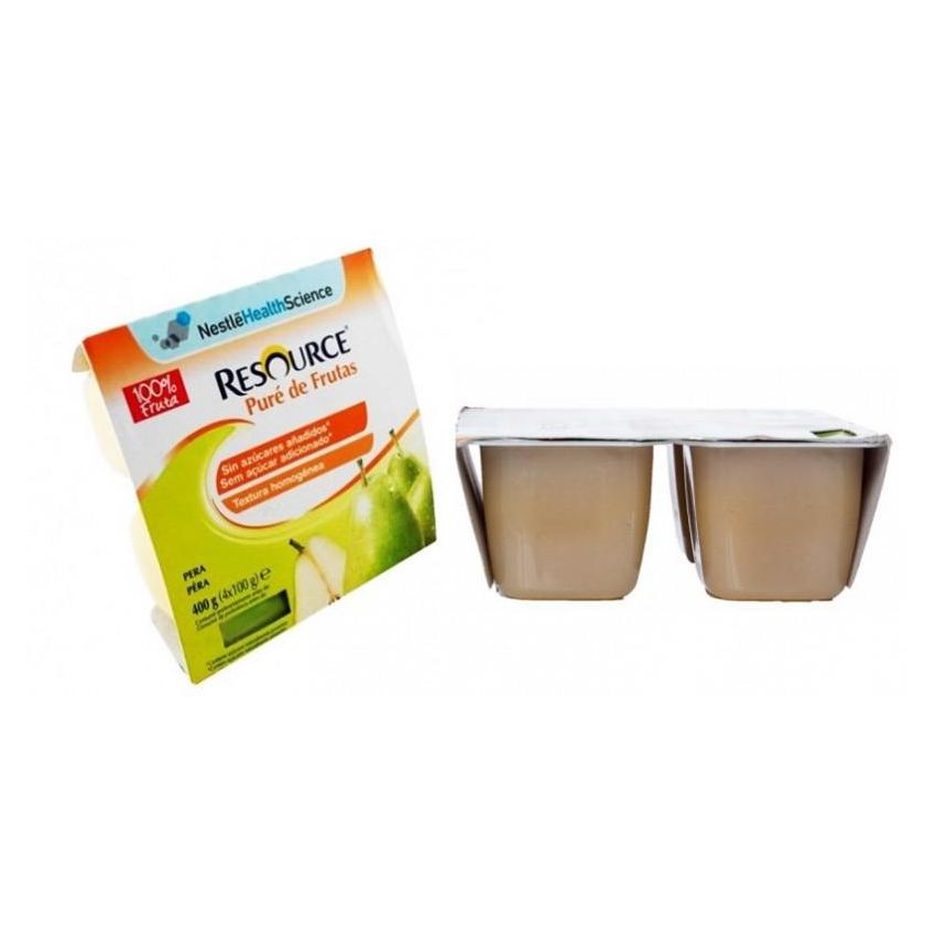 Meritene Purée De Fruits 4 Pots De 100G