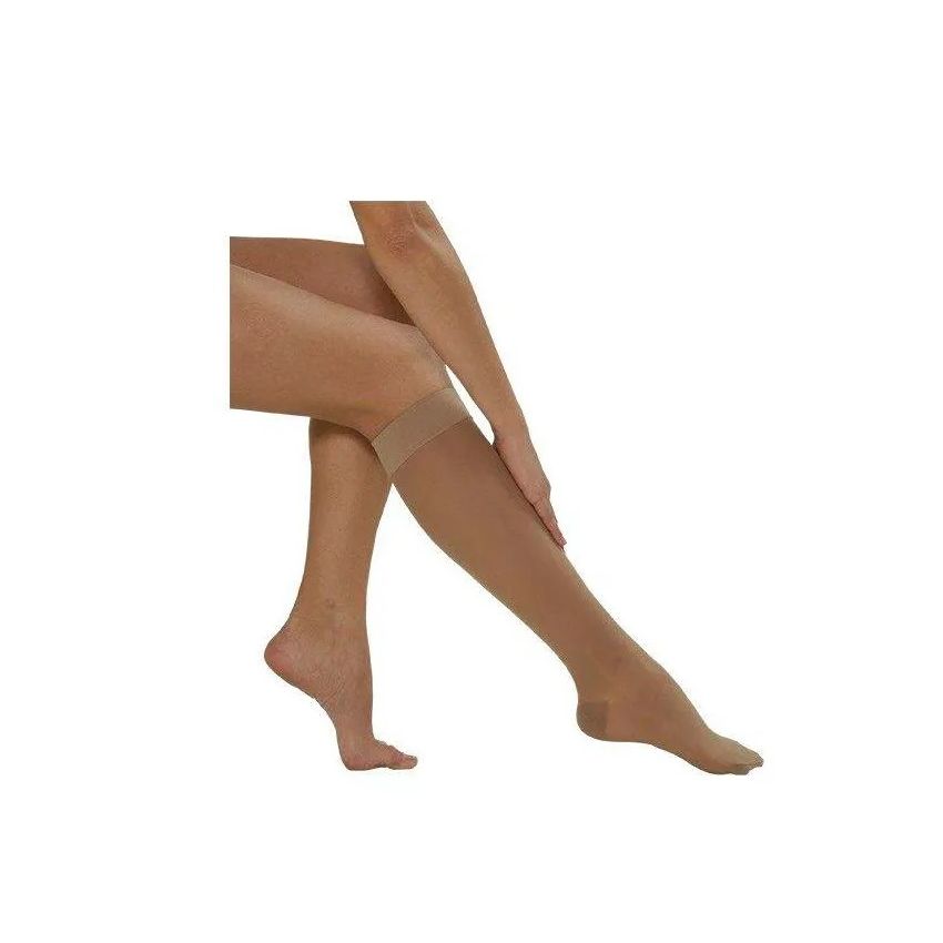 Medilast Bas De Compression À Bouts Renforcés Beige Taille S