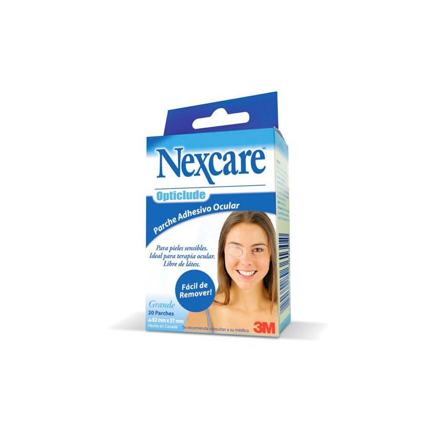 Opticlude Parche Ocular Adultos 20 Unidades