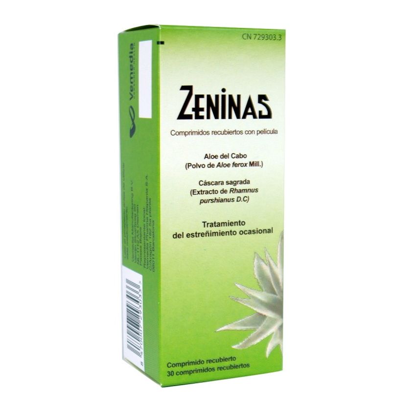 Zeninas 30 Comprimés Pelliculés Pour La Constipation Occasionnelle