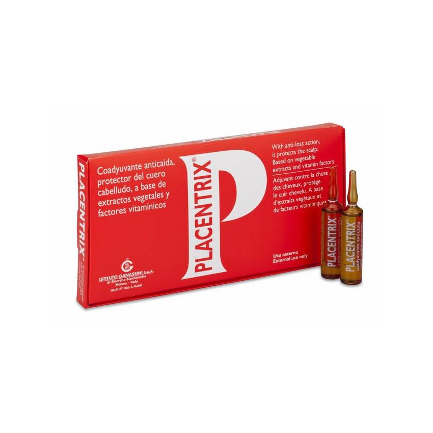 Placentrix Plus Lotion Anti-Chute De Cheveux 10 Ampoules