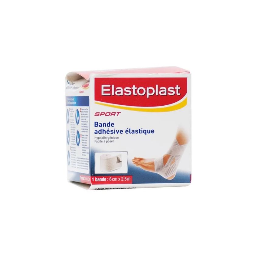 Bandage Adhésif Elastoplast 2,5M X 6Cm 5 Uds.