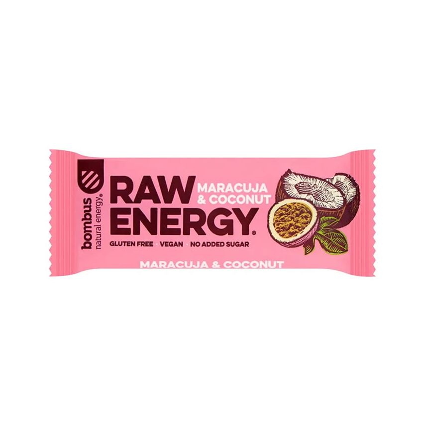 Santiveri Bombus Energy Fruit De La Passion Noix De Coco 20 Unités