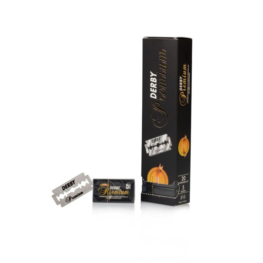 Eurostil Derby Premium Cuchillas De Afeitar Acanaladas 1Un