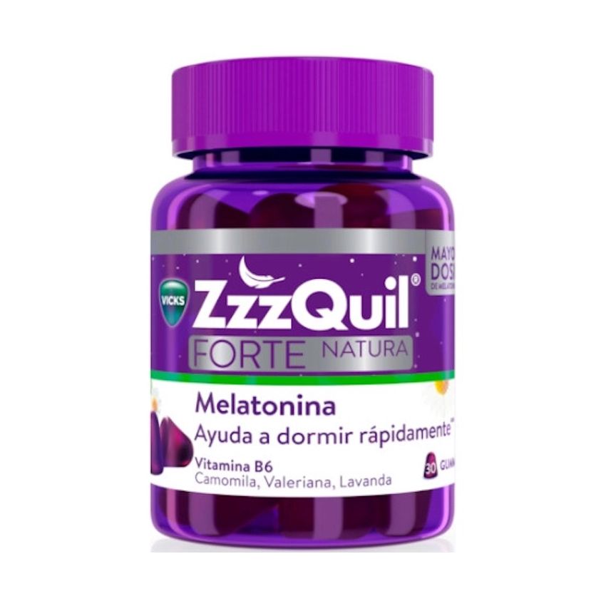 Vicks Zzzquil Forte Nature Mélatonine 30 Pièces