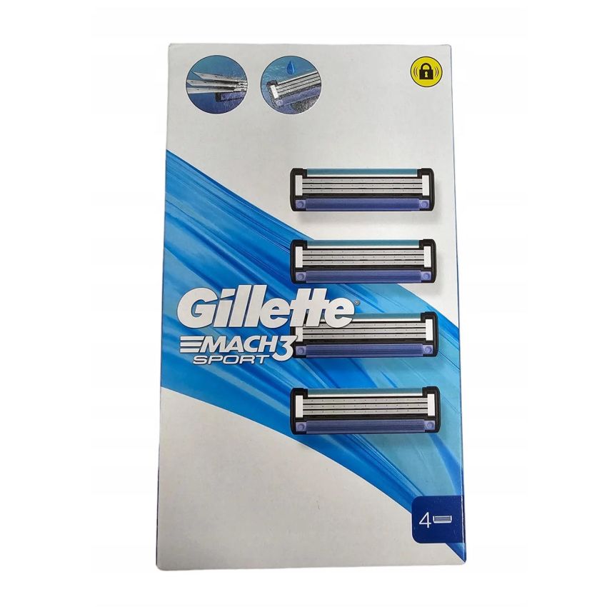 Gillette Match3 Cuchillas Sport Pack 4 Cabezales 4Un
