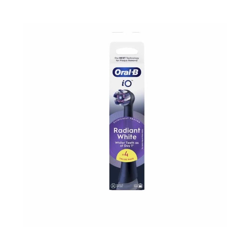 Oral-B Io Radiant White Replacement Heads 4 Pack