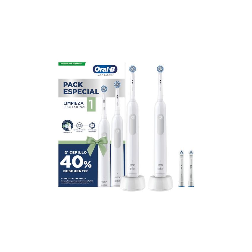 Oral-B Duplo Professional Cleaning Brosse Á Dents Électrique