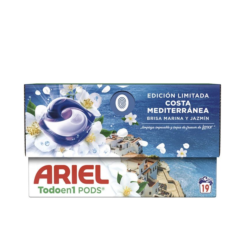 Lessive Ariel Pods Côte Méditerranéenne - 19 Cápsulas