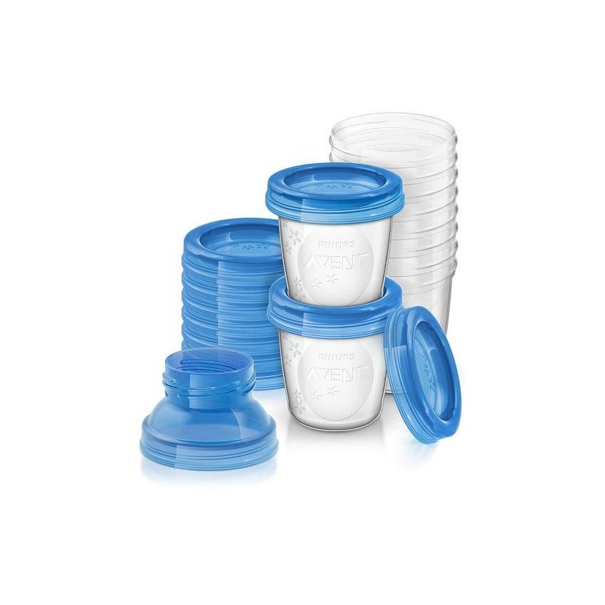 Avent Via Via Récipients À Lait Maternel 10 Verres