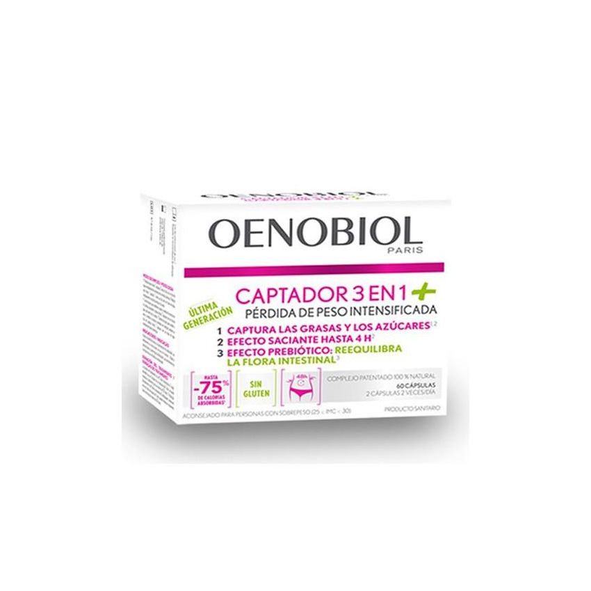 Oenobiol Grease Collector 3 In 1 Plus 60 Comp