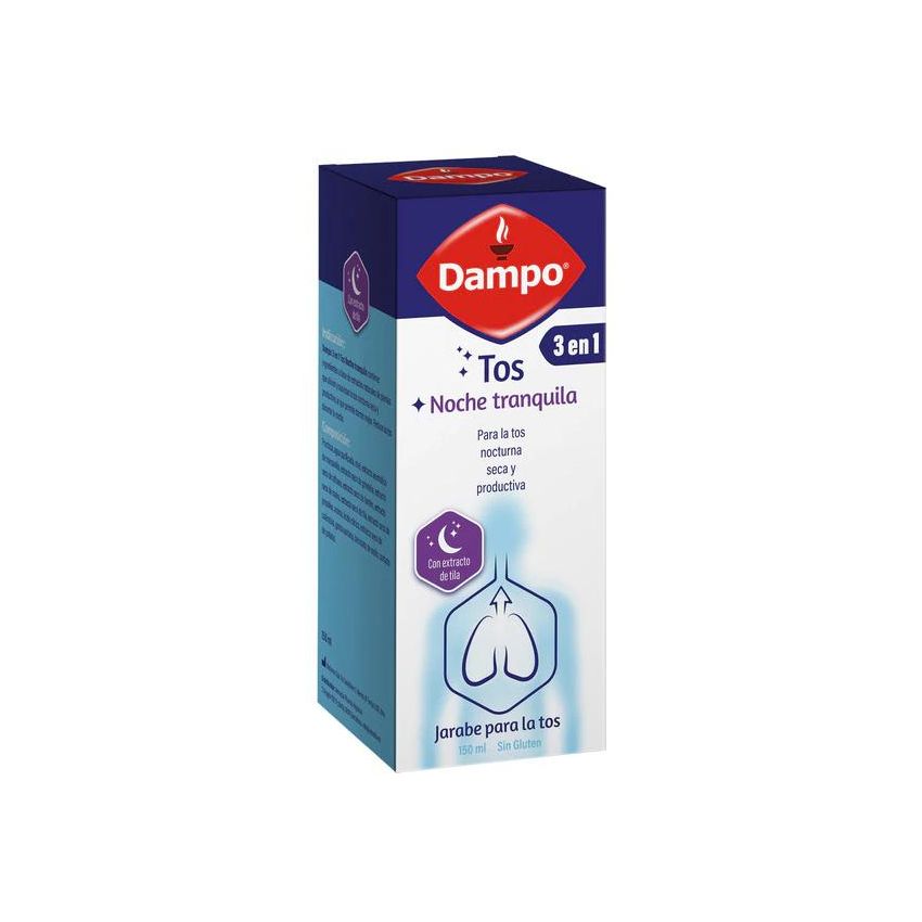Dampo Sirop Contre La Toux 3 En 1 Calme Nuit 150Ml
