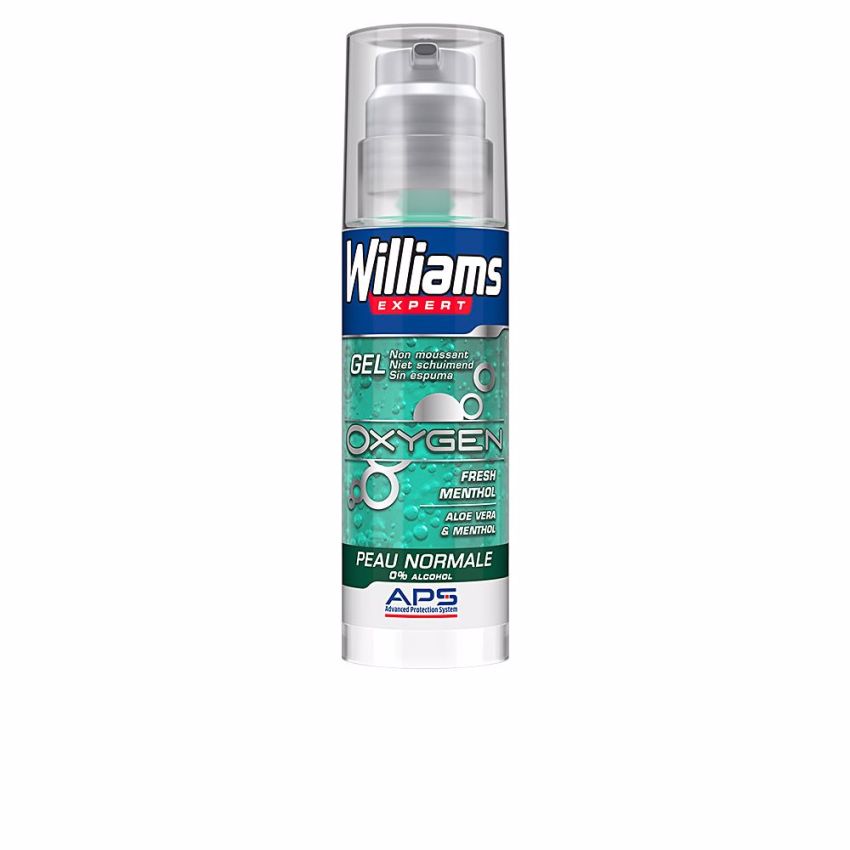 William Expert Oxygen Gel À Raser Peau Normale