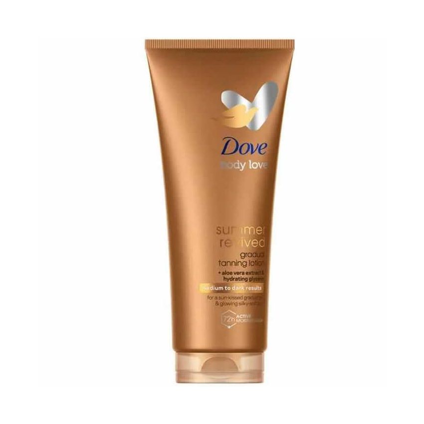 Dove Summer Revived Gradual Tanning Lotion Medium To Dark 200Ml