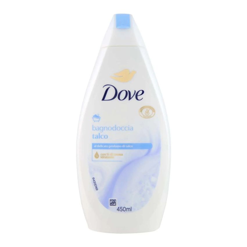 Dove Talco Gel De Baño 450Ml