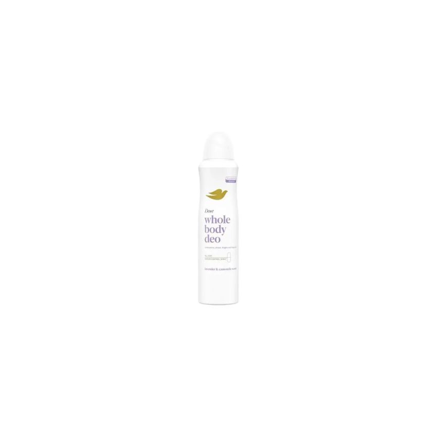 Dove Lavanda Y Camomila Unisex Desodorante Spray Corporal 150Ml