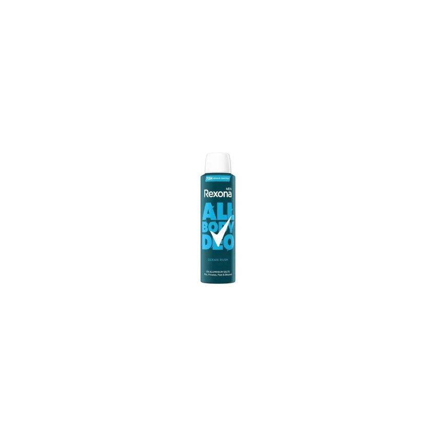 Rexona Ocean Rush Men Para Todo El Cuerpo Desodorante Spray 150Ml