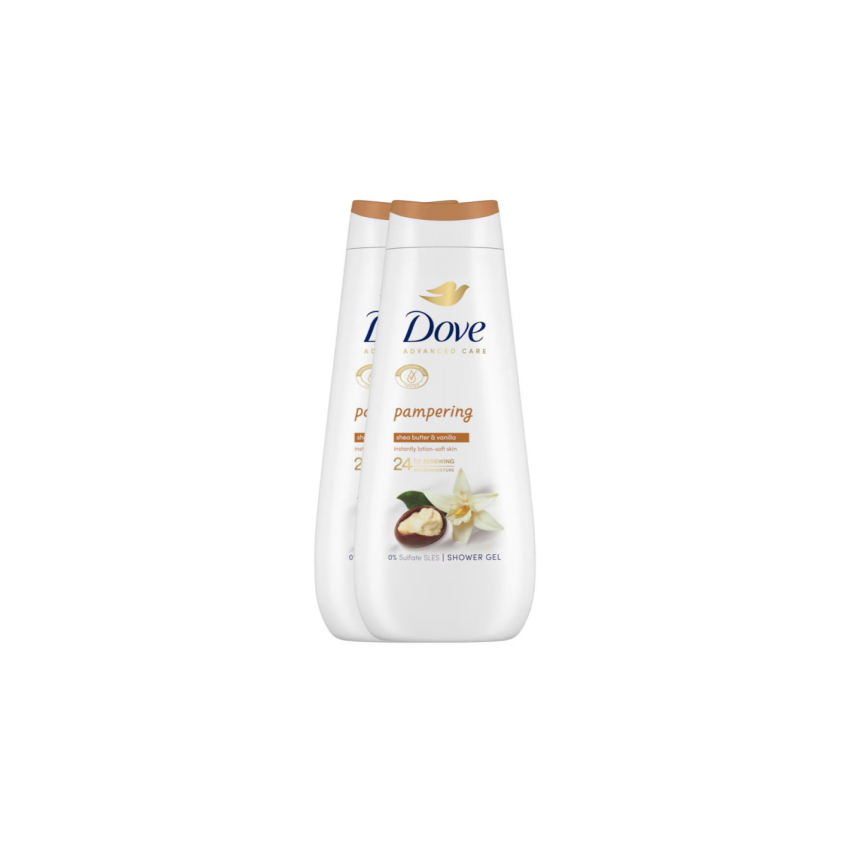 Dove Gel 400Ml Karite Duplo