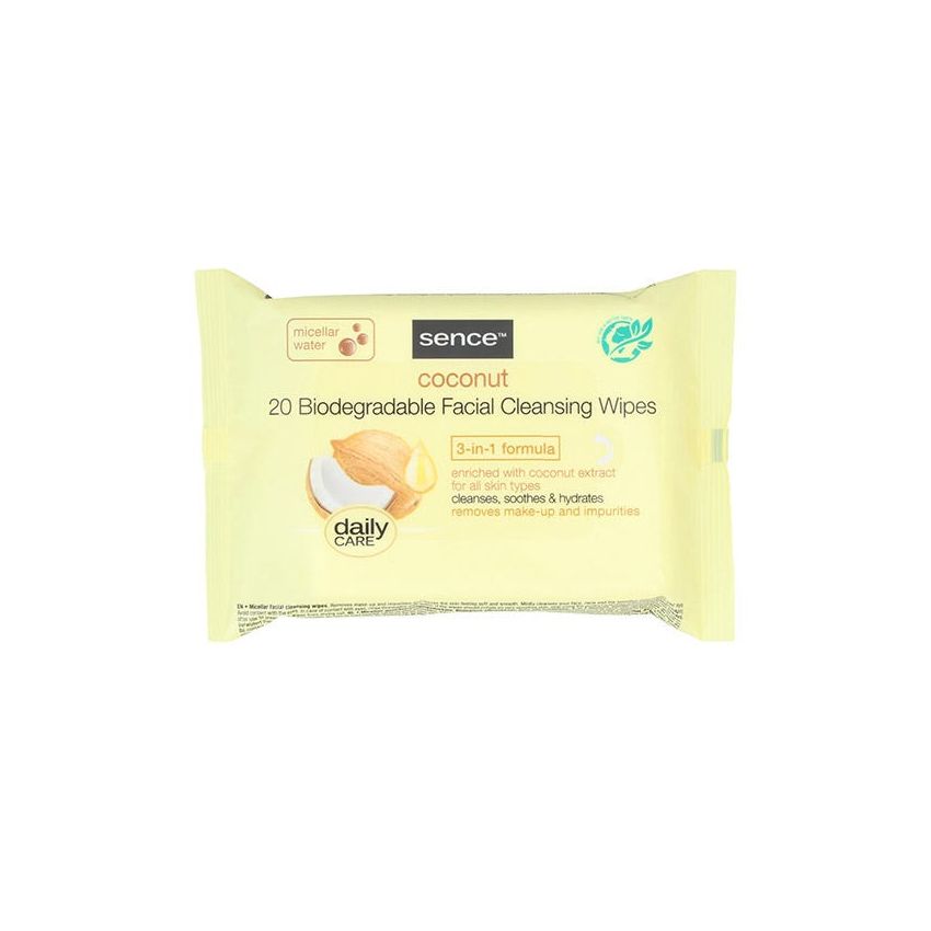 Sence Beauty Toallitas Des Sence Coconut 20Uds