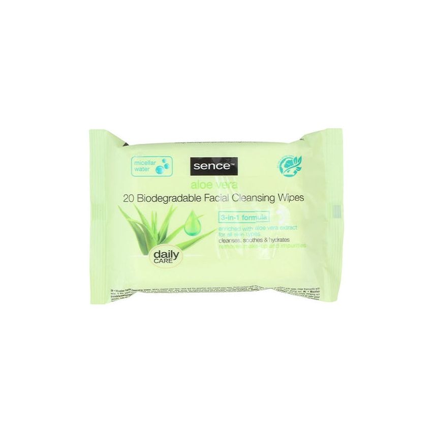 Sence Beauty Toallitas Des Sence Aloe 20 Ud