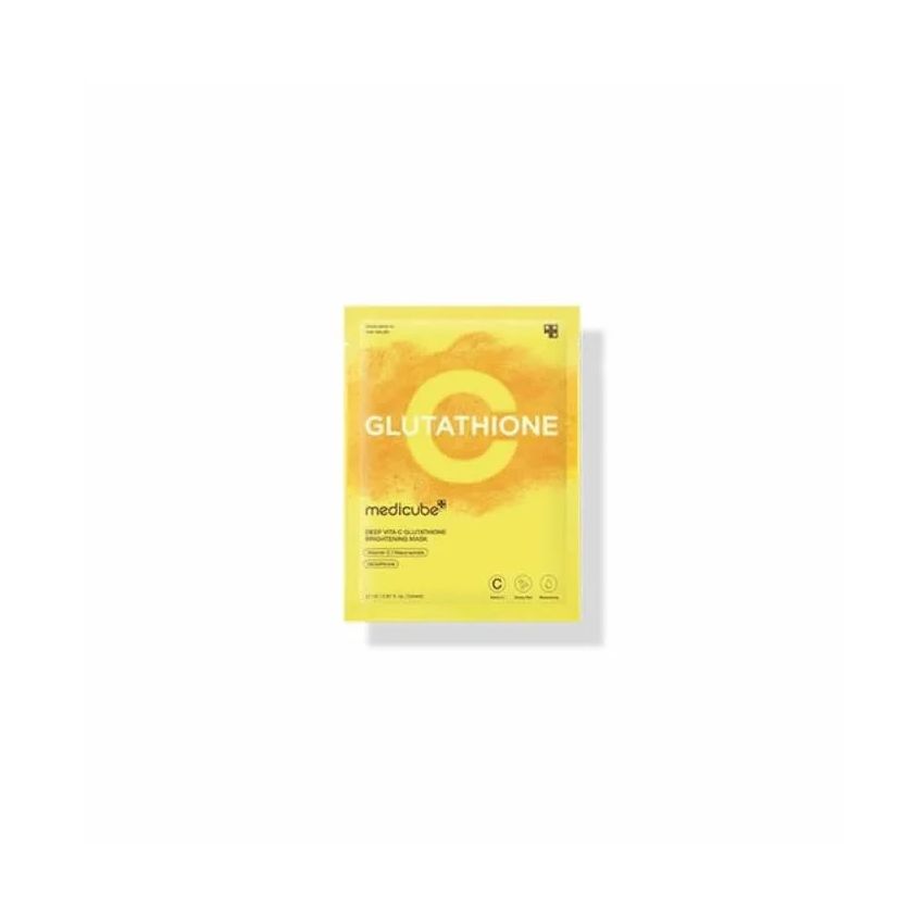 Medicube Deep Vita C Glutathione Brightening Mask 1 Sheet