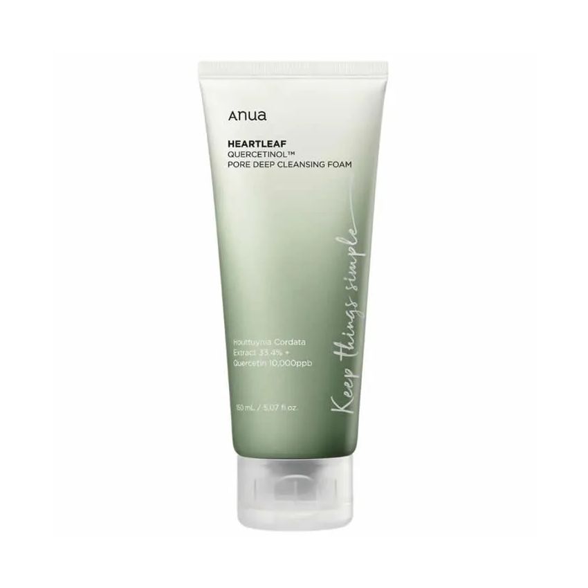 Anua Heartleaf Quercetinol Pore Deep Cleansing Foam 150Ml