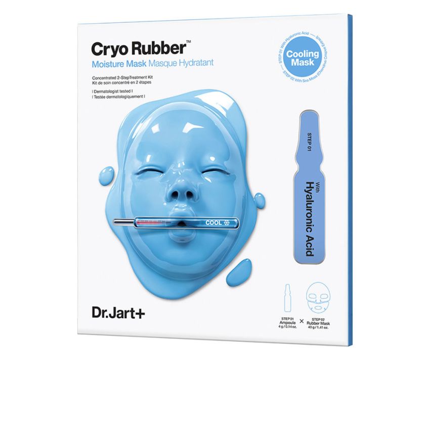 Cryo Rubber Avec Acide Hyaluronique Hydratant - 2 U