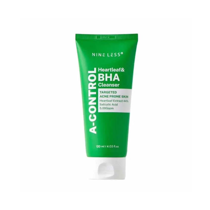 Nine Less A-Control Heartleaf & Bha Cleanser 120Ml
