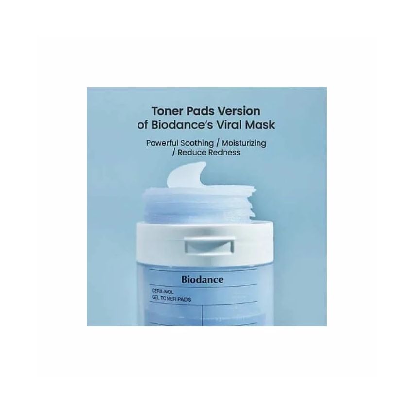 Biodance Cera-Nol Gel Toner 60 Pads