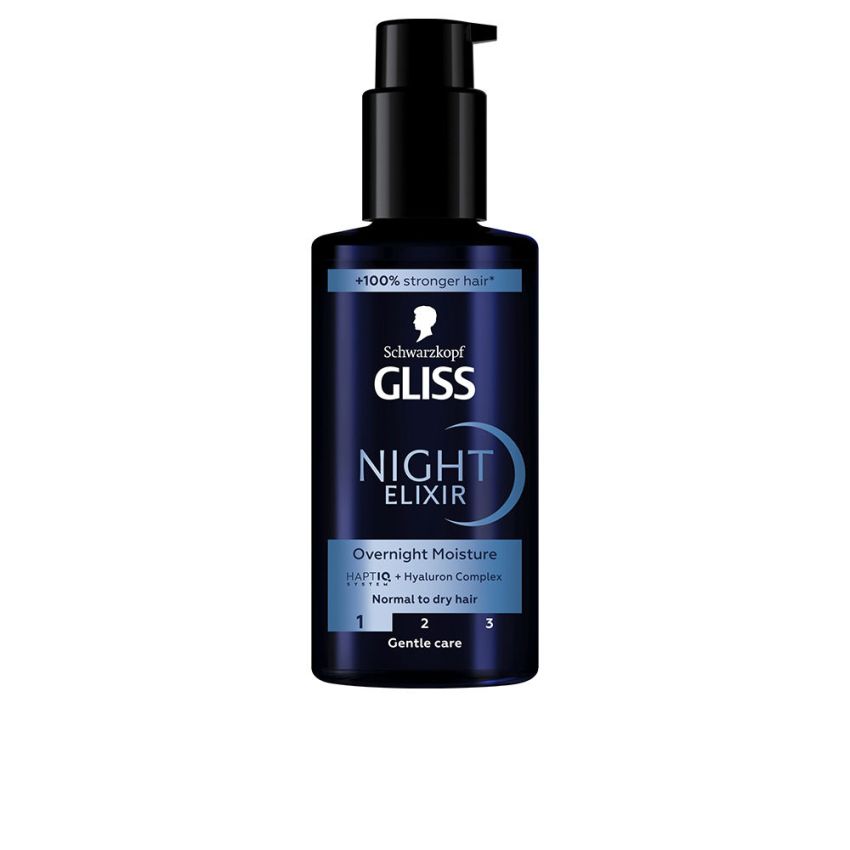 Gliss Night Elixir Sérum Cheveux Normaux - 100 Ml