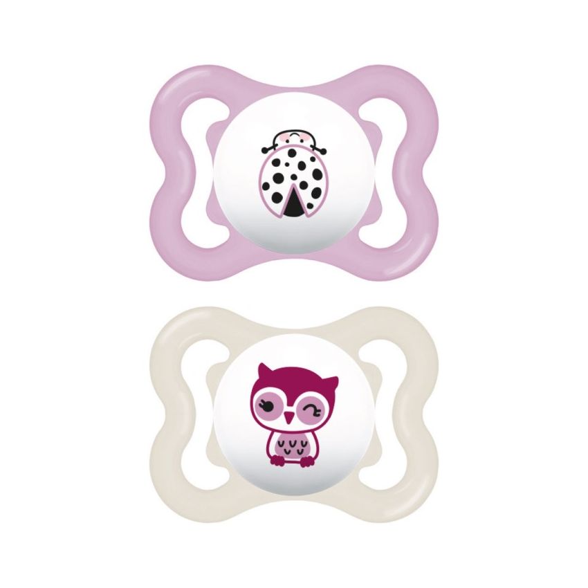 Mam Baby Sucette Perfect Star 0-2 Rose 2U