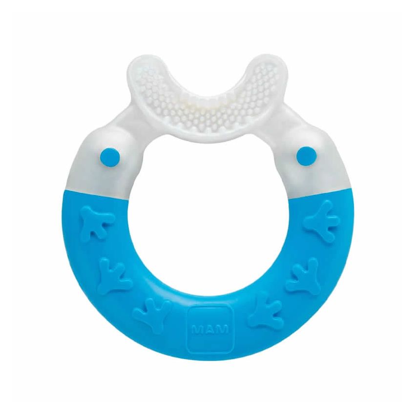 Mam Bite&Brush Teether Bleu