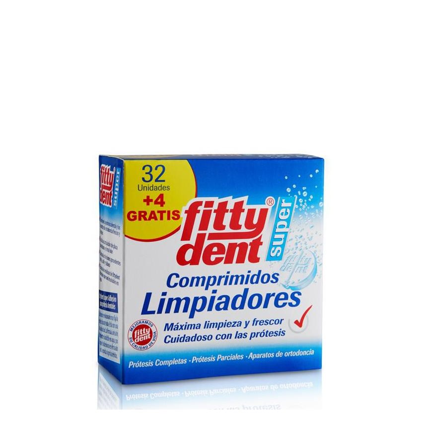 Phb Fittydent Nettoyants Super Compressés 32 Unités