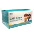 Masque Enfant Jetable Bleu  50 Unités