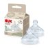 Nuk Tétine Nature Sense 0-6 Mois Taille S Silicone 2U