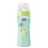 Chicco Well-Being Silicone Biberon Pp Fast Flux Green 4M+ 330Ml