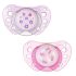 Chicco Physio Air Caoutchouc Sucette Rose 0-6M 2 Unités