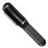 Eurostil Plegable Negro Negro Cepillo De Pelo Con Espejo Negro Negro 1Un