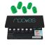 Feuilles À Ongles En Gel Jade Paillettes Glam #Glitter Green - 20 U