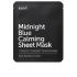 Masque En Tissu Apaisant Bleu Minuit - 25 Ml