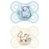 Mam Sucette Perfect 2-6M 2 Unités Bleu