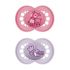 Mam Original Pure Tétine En Silicone +6 Mois Rose/Violet - 2 Unités