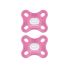 Mam Sucette Confort 3-12 M 2 Unités Rose