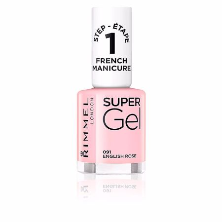Rimmel London Super Gel French Manicure 091 English Rose