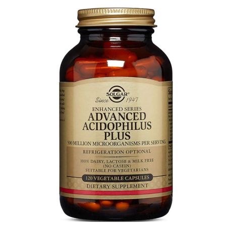 Solgar Advanced Acidophilus Plus 120 Gélules