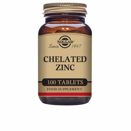 Solgar Chelated Zinc Tablets - Pack of 100